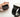 Two smartwatches in rose gold and black.